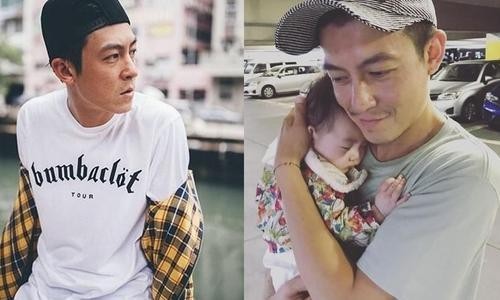 陈冠希分享女儿Alaia萌照：大眼睛乖萌可爱
