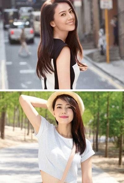 高圆圆出席活动美照：秀出锁骨＆“事业线”