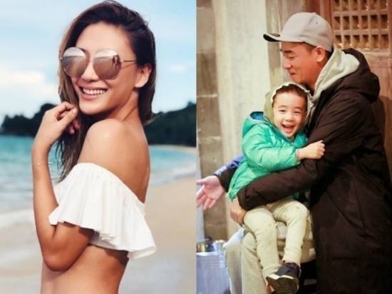 应采儿曝老公英文是Jasper教的！陈小春：“英文绝对是儿子教的”