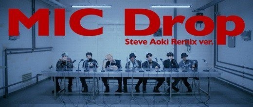 防弹少年团以《MIC Drop》连续六周打入了美国Billboard HOT 100榜