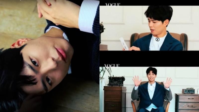 较少露面的朴宝剑  为台湾版〈VOGUE〉杂志拍摄的访谈短片