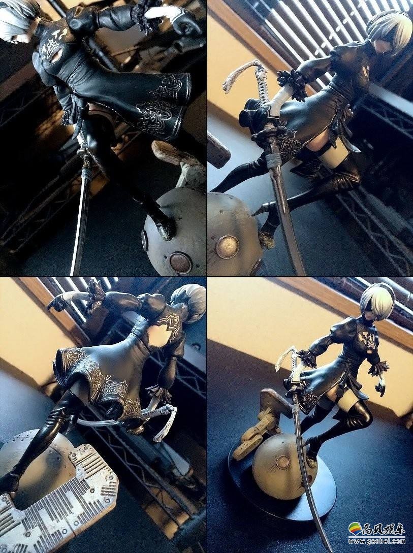 CG设计师乳胶衣《尼尔：机械纪元》画成3D艺术图