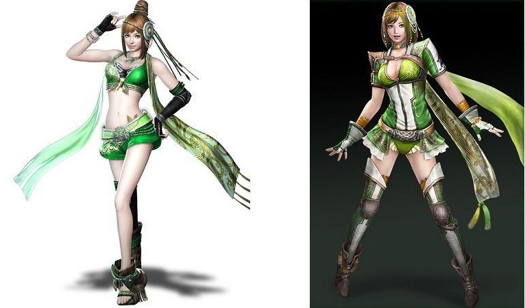 《真三国无双8》公布蜀国天然元气娘：鲍三娘人设美图