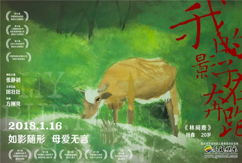 《我的影子在奔跑》“12个世界”特别版海报：充满了爱与温情