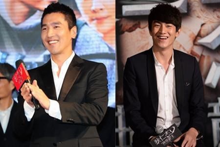 林更新晒出与赵又廷合拍杂志照：兄弟俩共撑一把伞！友谊深厚