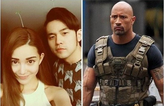 巨石强森宣传作品提及昆凌！大赞她非常敬业，开心见到周杰伦