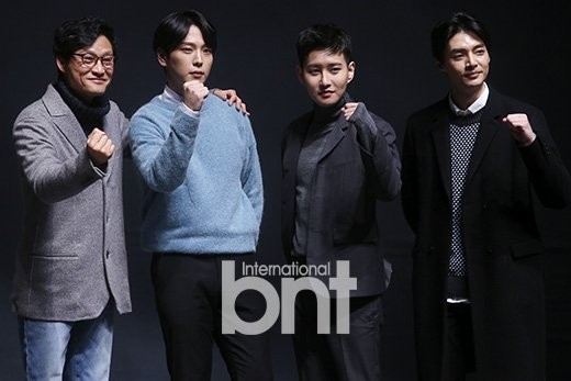 话剧《戾悼》媒体发布会  B-Bomb、宋承炫、秉宪、孔贤珠出席