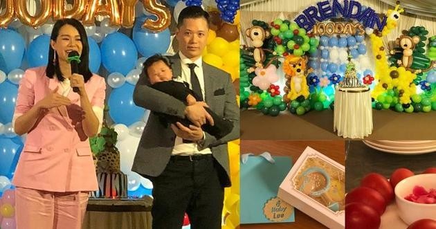 胡杏儿和老公李乘德在酒店办儿子百日宴:圈内好友众星云集 胡杏儿和老公李乘德在酒店办儿子百日宴:圈内好友众星云集