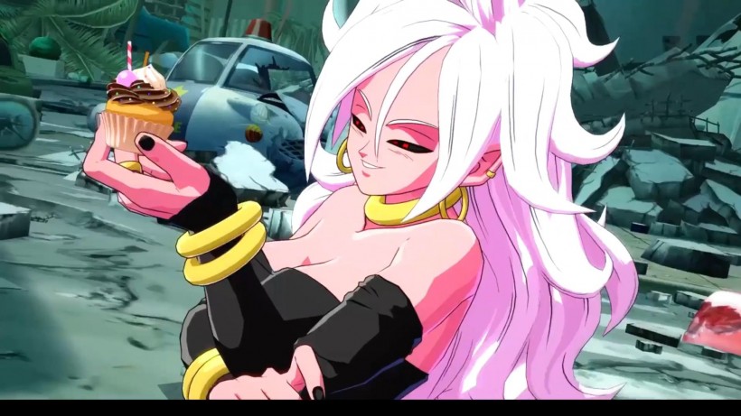 《龙珠斗士z》原创角色人造人21号:该角色"布欧"形态演示放出