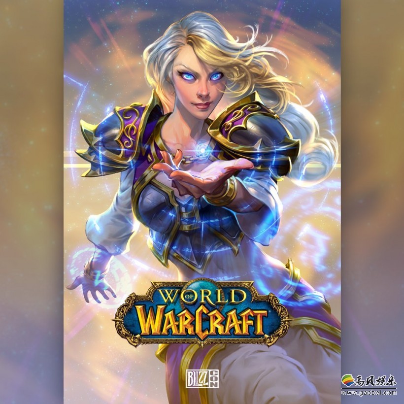 知名美女COSER《魔兽世界》吉安娜单人COS照！依旧美得无可挑剔