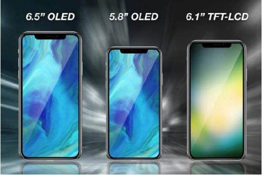 苹果iPhone X有4款：廉价版iPhone X，搭载LCD屏，支持面部识别