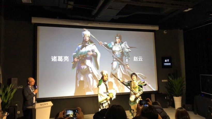 《真三国无双8》媒体发布会：田添武人和铃木亮浩先生“Cos大会”