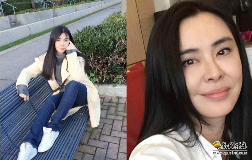 王祖贤脸书晒照片：她抱着一只超大熊玩偶，照片呈现朦胧美效果