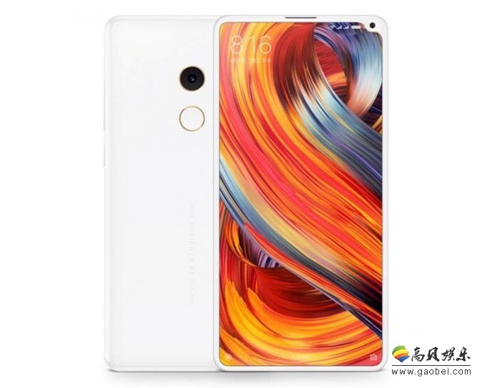 小米MIX 2S采用独特的右上角前置摄像头做法：正面屏占比有显著提升