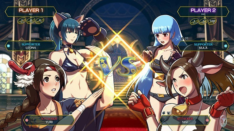 《SNK女中豪杰：狂暴双打》新预告：SNK女性角色大混战！爽快来袭