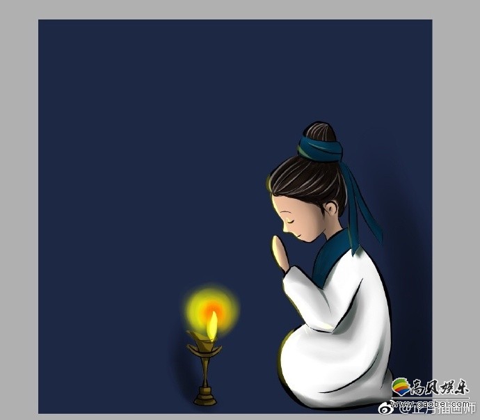 新年期间,一张"女子拜佛图"悄然在微信朋友圈当中火了起来,不少网友在