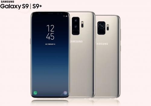 网友分享三星Galaxy S9和S9＋同框亮屏照片：国行版将于3月6日发布