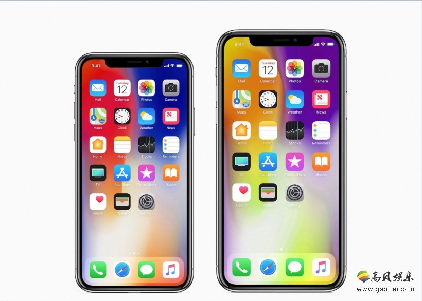 苹果iPhone X Plus确实是刘海屏，似乎窄了些：视觉冲击力将比较感人