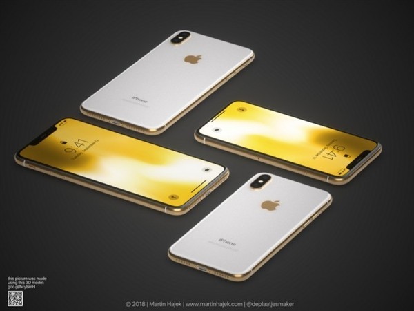 苹果打算今年在iPhone X上重新推出金色：现有黑色和银色太过于单调