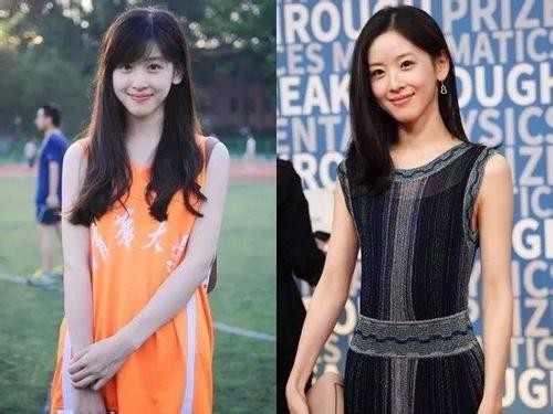 奶茶妹妹章泽天晒出美照：穿着黑色连身裙，仰着头气质出众，十分美丽