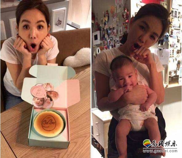 Ella陈嘉桦晒出为儿子劲宝唱儿歌《拔萝卜》视频：劲宝听完一脸的冷漠