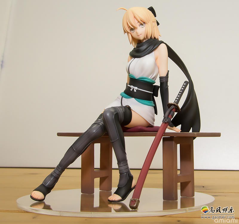 厂商推出《Fate》美少女剑士冲田总司Saber新款手办：极具少女气质