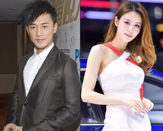 林峯与家人到主题乐园畅玩：同行长发姑娘！名叫张馨月的模特儿