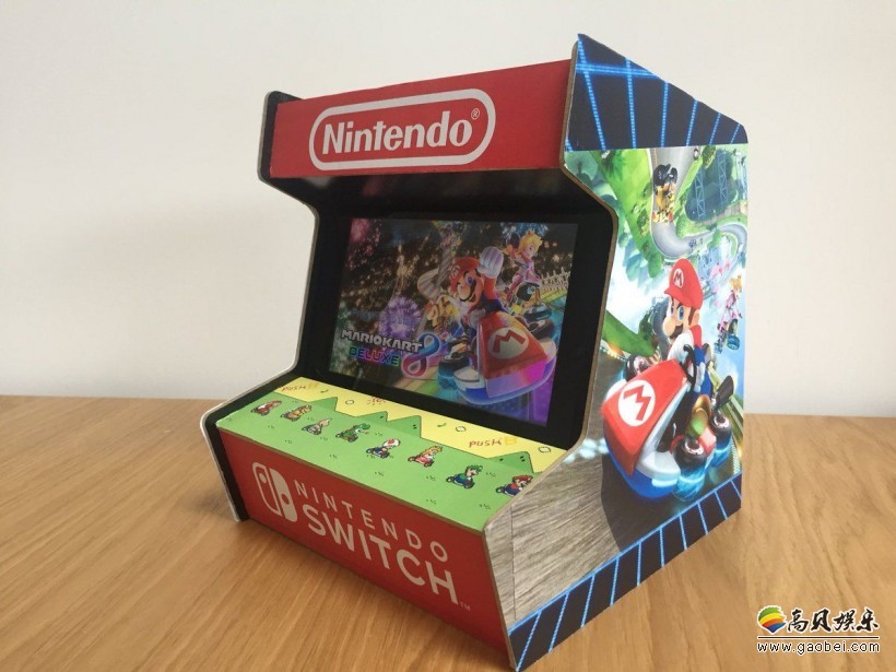 推特网友将任天堂Switch变成了一台小“街机”：美中不足没有摇杆