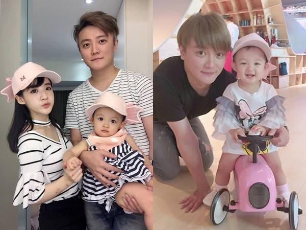 F.I.R飞儿乐团阿沁和女儿共享天伦时光：在社交平台晒出父女合影
