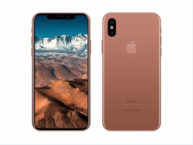 根据爆料：腮红金苹果iPhone X不仅规划，甚至已经试产！颜值大赞