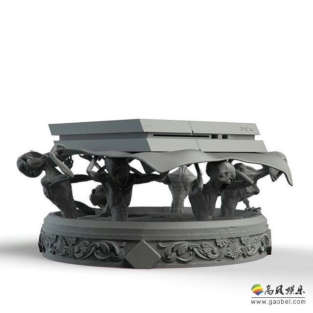 俄罗斯玩家设计一款《血源》主题PS4底座：风格酷炫，底座印上符文
