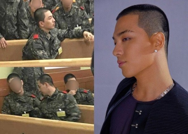 太阳与其他军人参加活动的照片公开 与同期新兵都相处得很好