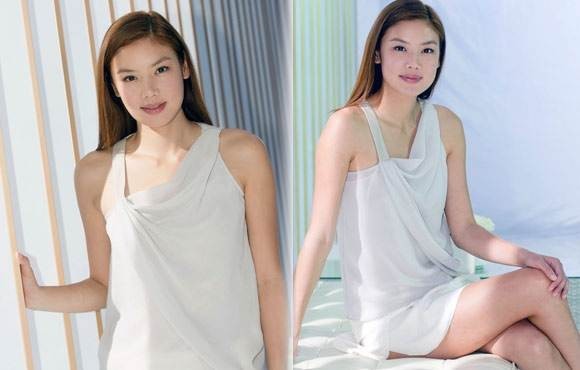 名模乐基儿黑色礼服现身澳门出席活动：一直有生孩子计划！在努力中
