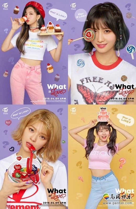 Twice迷你5辑《What is Love》首波个人预告照27日正式公开