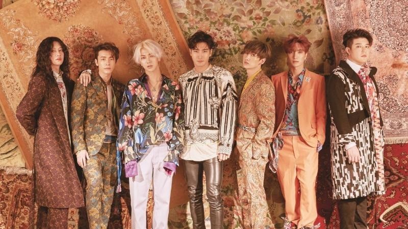 Super Junior正规八辑重新包装版《REPLAY》的团体预告照片