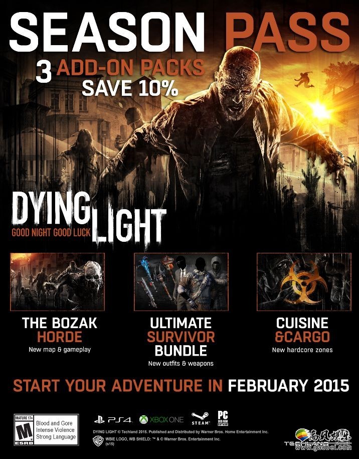 《消逝的光芒》迎来一次更新：官方还正式带来游戏对简体中文的支持