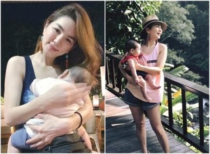 Ella陈嘉桦更新社交网络：用儿子劲宝的口吻为好姐妹田馥甄庆生