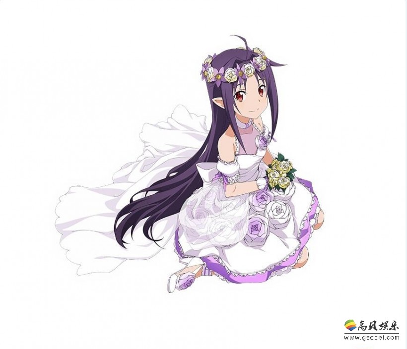 《刀剑神域 Alternative GGO》即将开播：桐人新角色婚纱装设定图片
