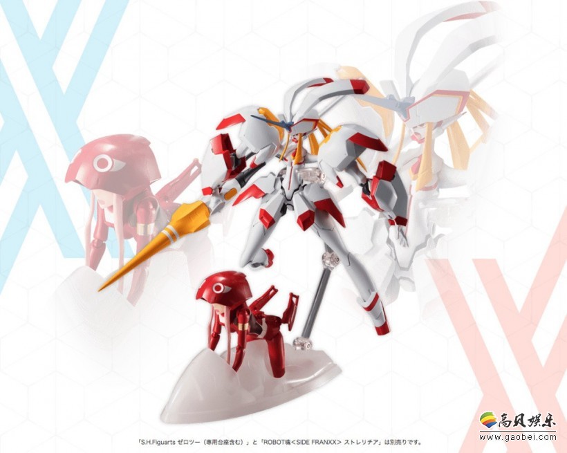 《Darling in the FranXX》02及机体可动手办：再现动画中经典驾驶姿势