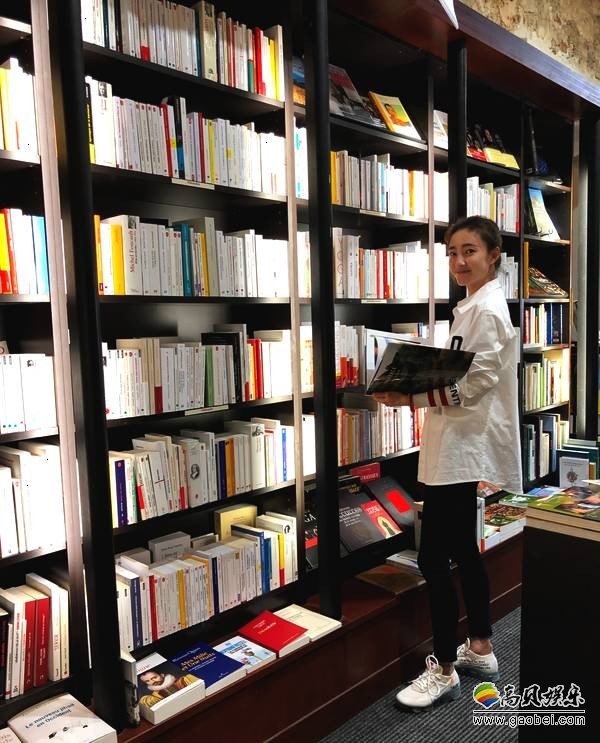 王丽坤晒出看书美照：白色衬衫搭配黑色休闲裤，马尾辫显青春活力
