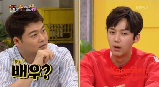 综艺节目《Happy Together3》中  朴明秀提《无挑》仍心痛