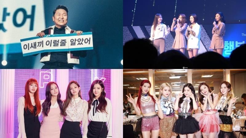 大学庆典和各种公演公开了最近最受欢迎的歌手团体们