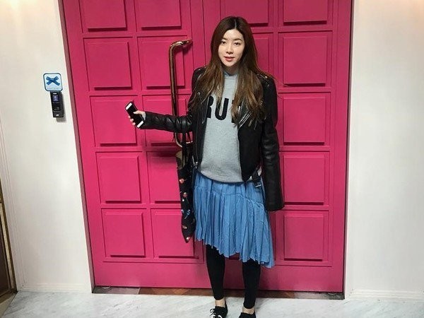 朴韩星稍早已产下一子宣布当妈健康平安  人生进度迅速超前