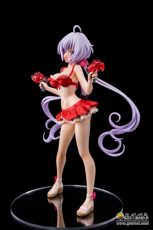 《战姬绝唱》雪音克利斯三点式泳装手办：傲人双峰和诱人修长美腿