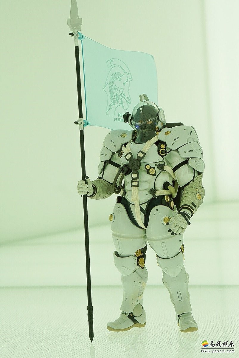 小岛秀夫晒出Sentinel出品的工作室手办样品实拍：手办比例为1：6