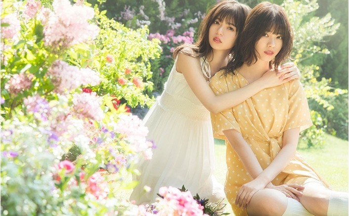 乃木坂46西野七濑和斋藤飞鸟：时尚女装某品牌拍摄2018夏日系列广告