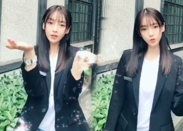 Angelababy晒出视频跳手势舞：她一边做口形唱歌，一边摆出爱的手势