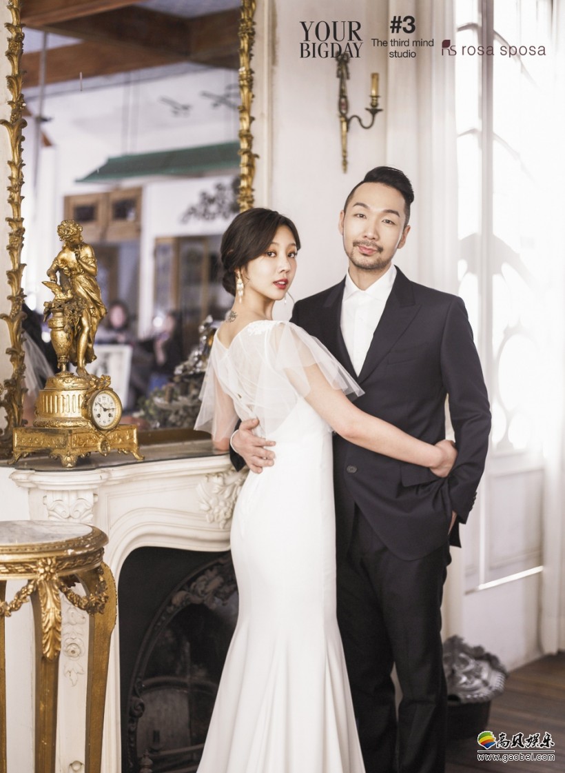 starempire娱乐宣布ninemuses孙成雅和djdaq婚讯公开婚纱照