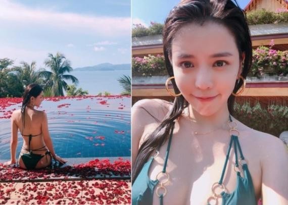 台湾女星李毓芬33岁生日：晒出性感“福利图”回馈粉丝们！32C“胸器”