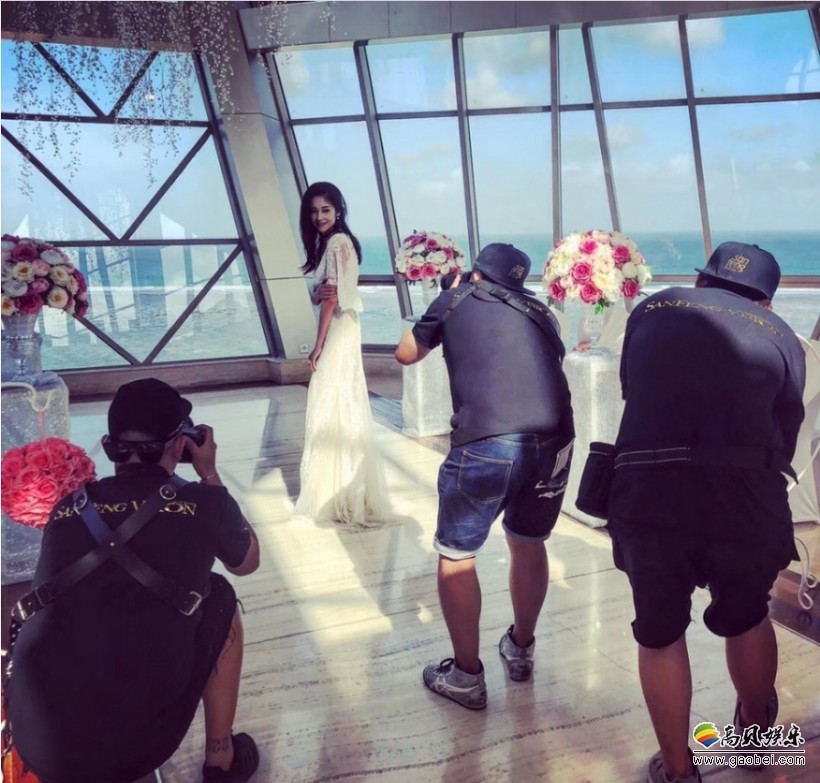 付辛博、颖儿在巴厘岛完成大婚：一组网友路透图疑似曝光了婚礼的现场